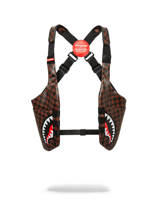 sprayground SIDE SHARKS IN PARIS SHOULDER PACK