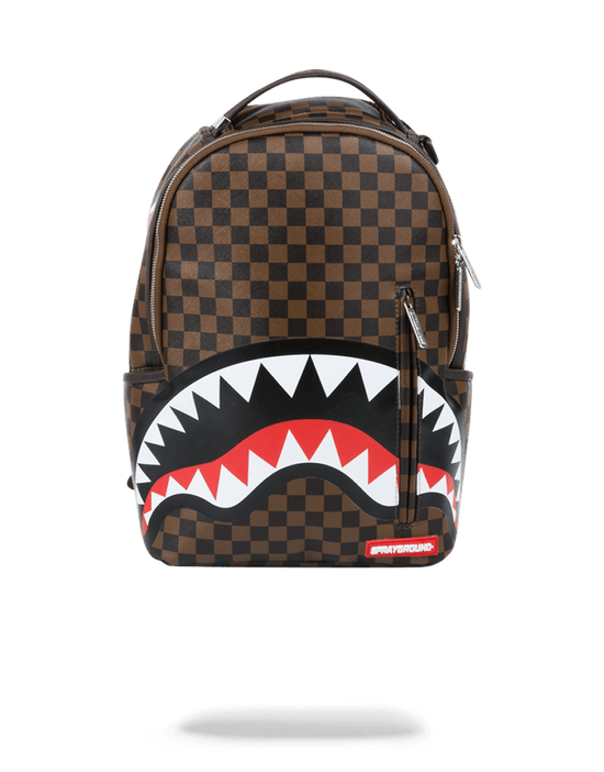 sprayground SLEEK SHARKS IN PARIS (BROWN)