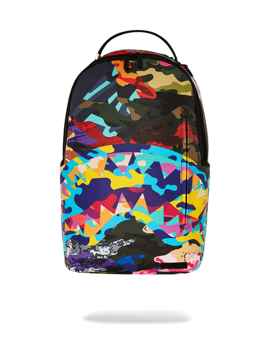 sprayground SLICED AND DICED CAMO BACKPACK