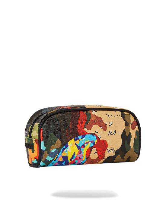 Sprayground SLICED AND DICED CAMO POUCH