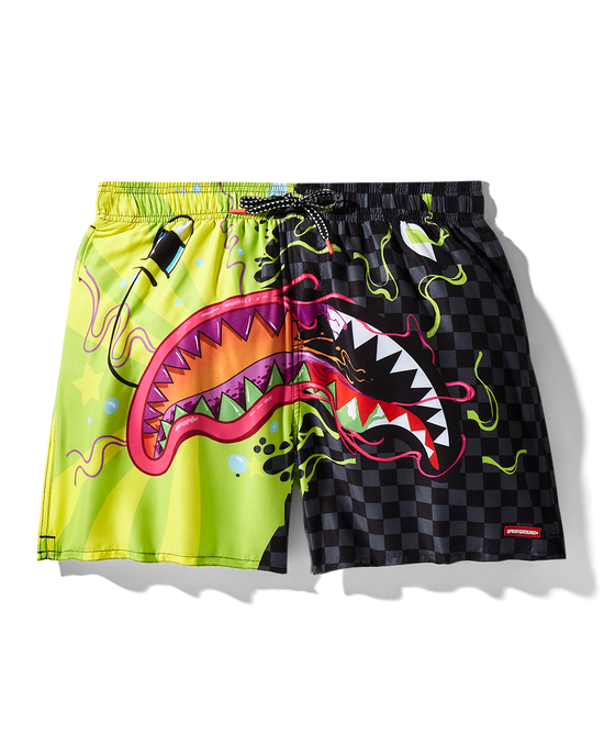 sprayground SLIME DIME SWIM SHORTS