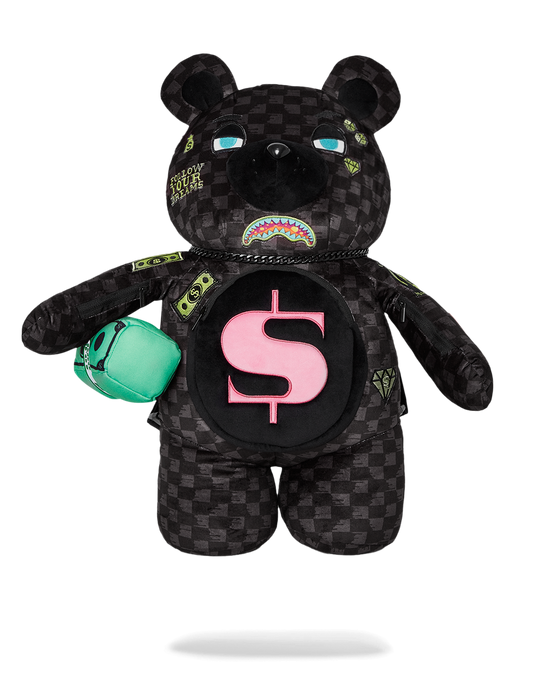 sprayground SLIME TAKEOVER MONEYBEAR BACKPACK