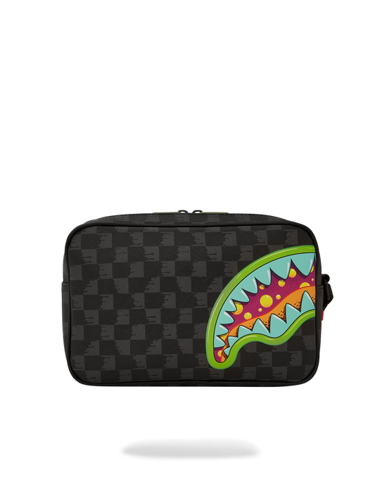 Sprayground SLIME TAKEOVER TOILETRY BAG