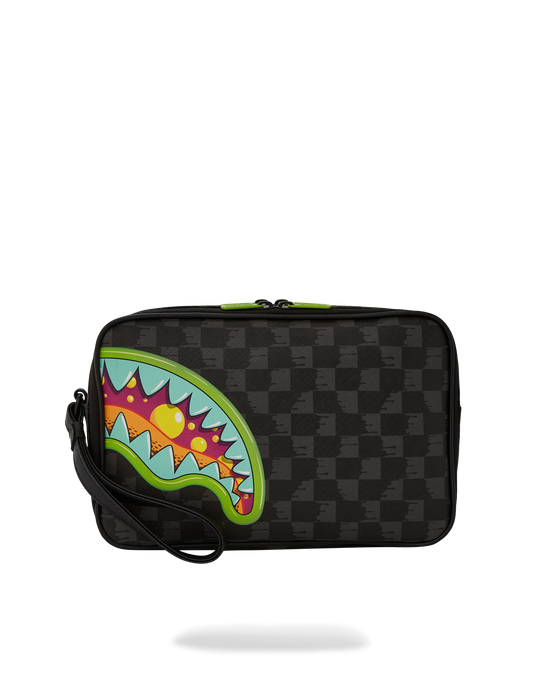 sprayground SLIME TAKEOVER TOILETRY BAG