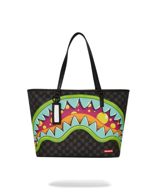 sprayground SLIME TAKEOVER TOTE