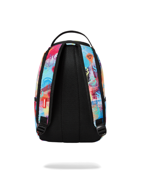 Sprayground SMALL BACKPACK: PINK PANTHER ART CLASS