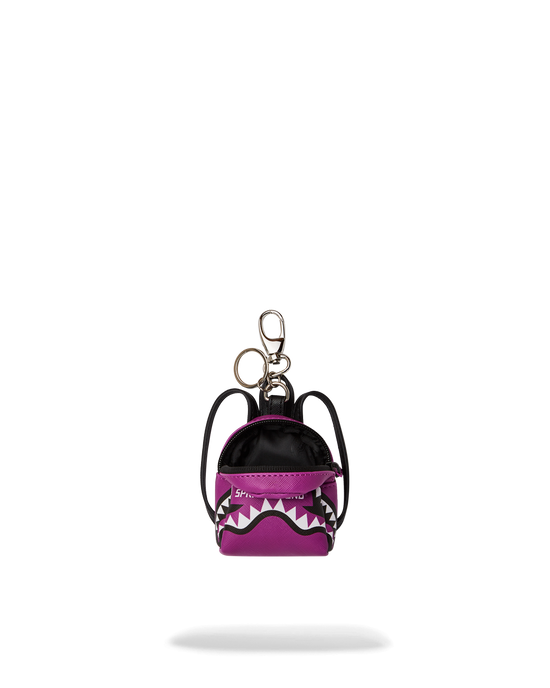 Sprayground SMASH LOGO VIOLA BACKPACK KEYCHAIN