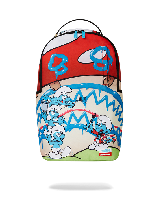 sprayground SMURFS ART PARTY BACKPACK