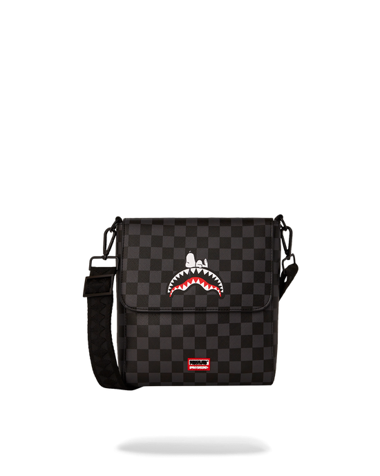 sprayground SNOOPY DAY OFF MESSENGER SLING BAG