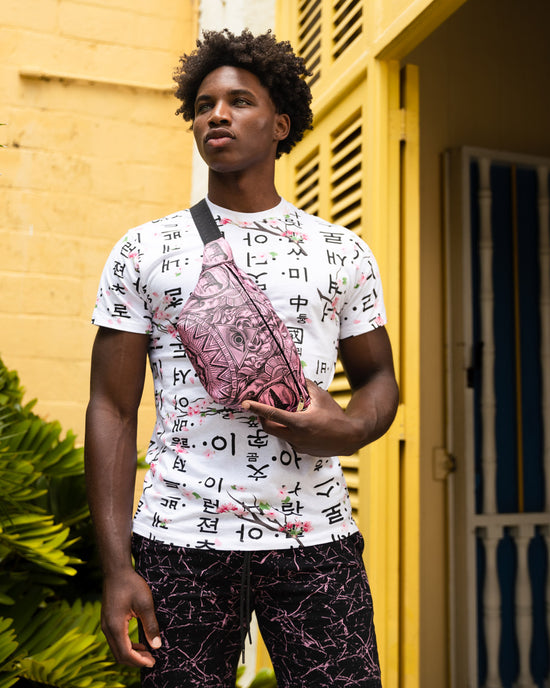 Sprayground SOCIETY OF SHARKS SAVVY CROSSBODY