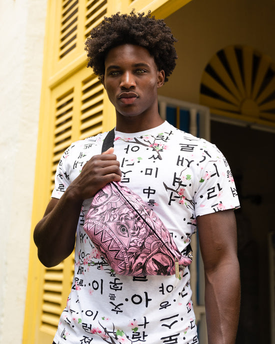 Sprayground SOCIETY OF SHARKS SAVVY CROSSBODY