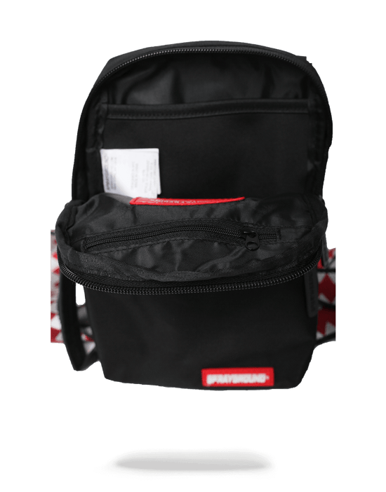 Sprayground SOLID BLACK SHARK MINI SLING