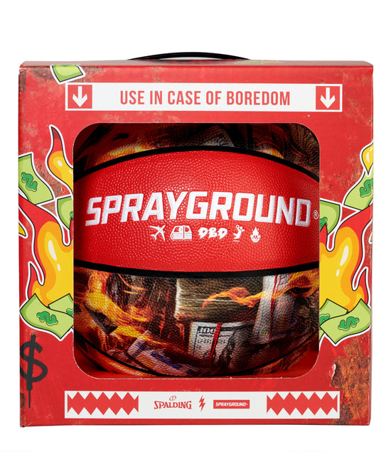 Sprayground SPALDING X SPRAYGROUND FIRE BASKETBALL