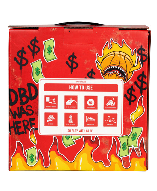 Sprayground SPALDING X SPRAYGROUND FIRE BASKETBALL