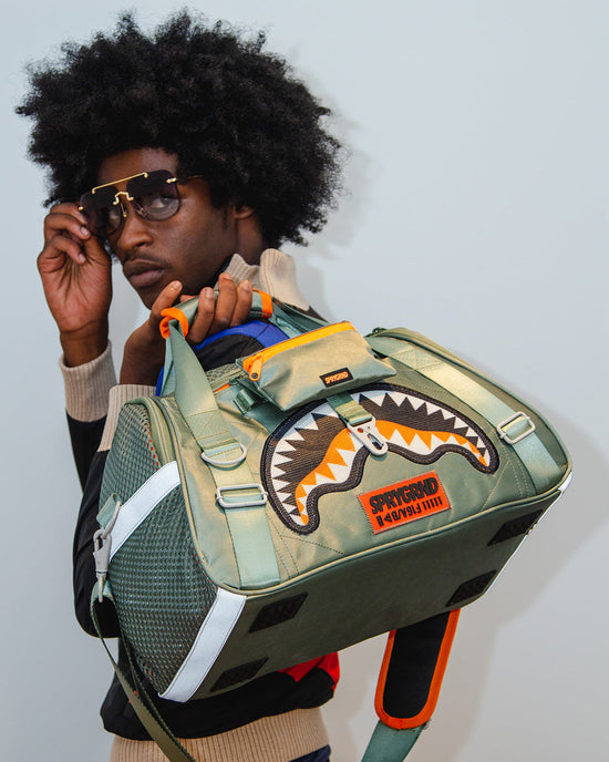 Sprayground SPECIAL OPS ALPHA SHARK PET CARRIER