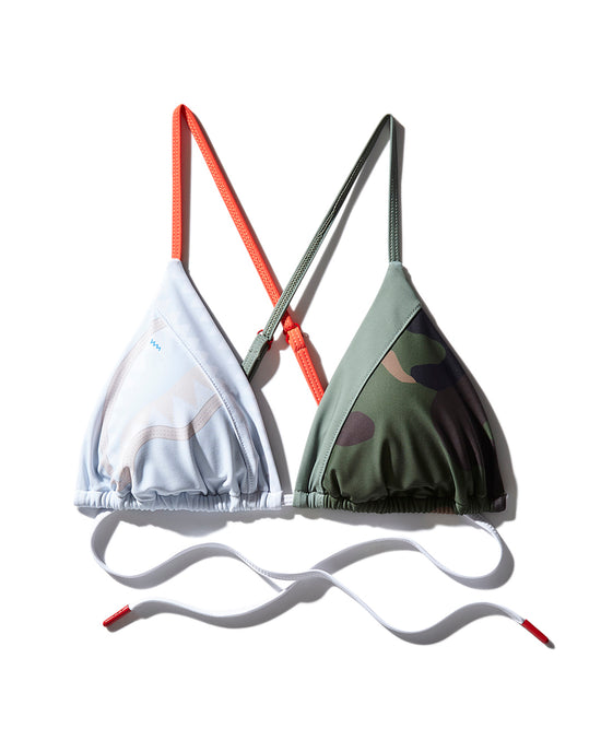 sprayground SPLIT BITE BIKINI TOP
