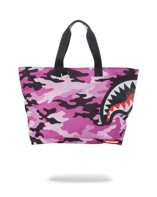 sprayground SPLIT CAMO BEACH TOTE