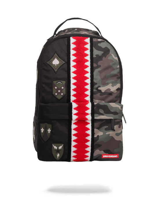 sprayground SPLIT CAMO PATCHES