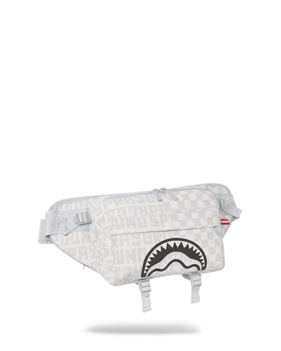 Sprayground SPLIT THE CHECK (PEARL) CARGO CROSSBODY