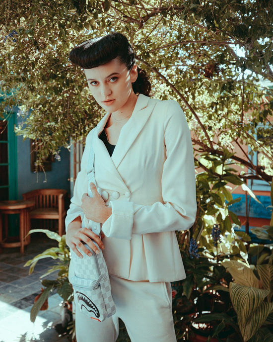 Sprayground SPLIT THE CHECK (PEARL) SLING