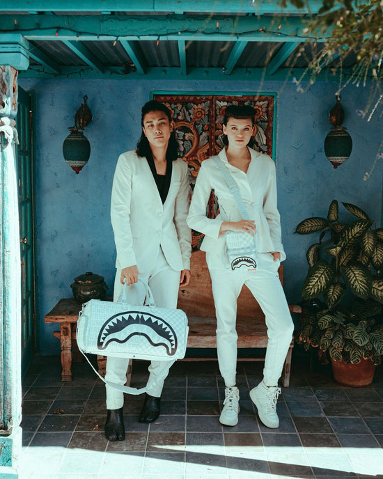 Sprayground SPLIT THE CHECK (PEARL) SLING