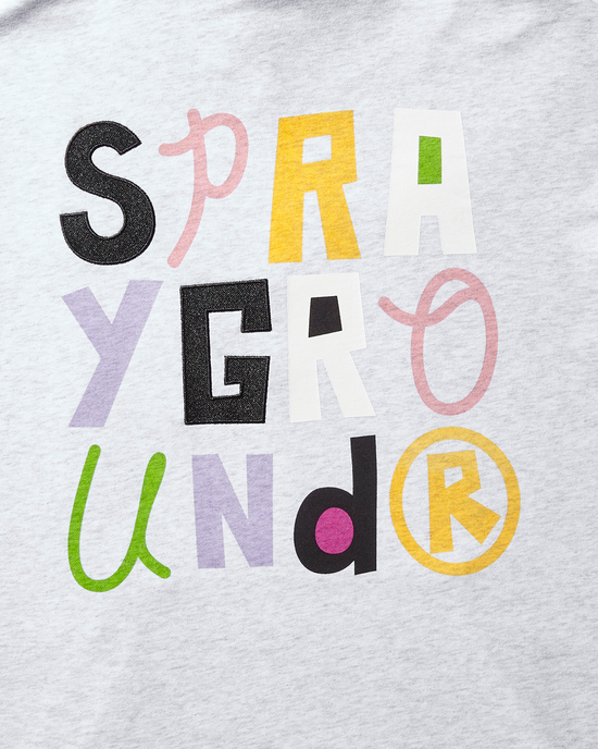 Sprayground SPONGEBOB CREW SHARK HOODIE (LIGHT GREY)