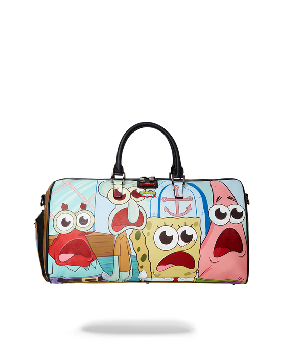 sprayground SPONGEBOB SHARK CREW EMPEROR DUFFLE