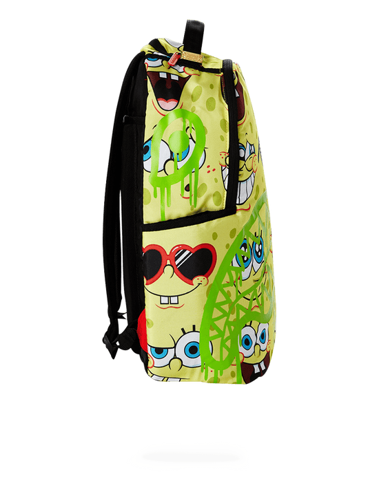 Sprayground SPONGEBOB SPRAYPAINT FACE PATTERN