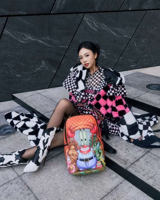 Sprayground SPONGEBOB STACK UP KRABS BACKPACK