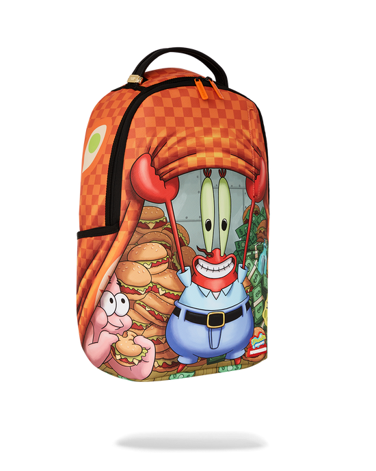 Sprayground SPONGEBOB STACK UP KRABS BACKPACK