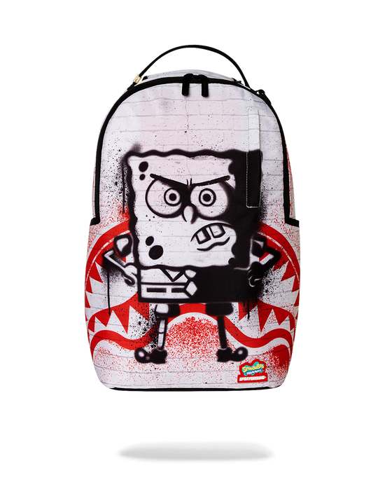sprayground SPONGEBOB STENCIL WALL DLXR BACKPACK