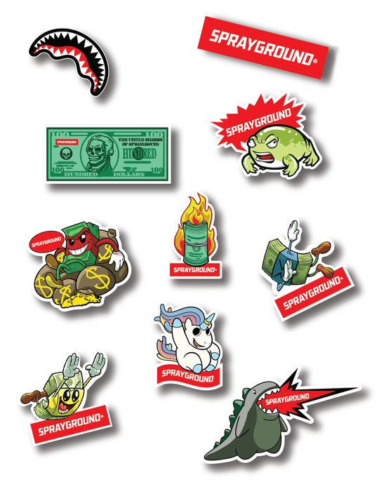 Sprayground SPRAYGROUND STICKER 10 PACK