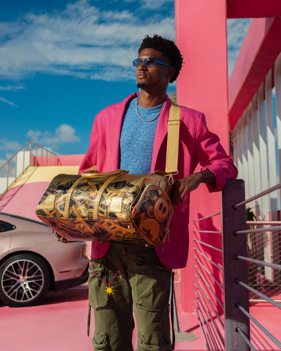 Sprayground SQUID GAME COLLAB PIGGY BANK DUFFLE