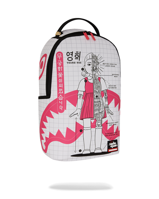 Sprayground SQUID GAME COLLAB ROBOT GIRL BACKPACK