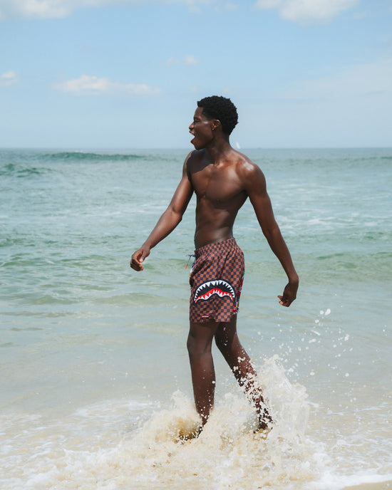 Sprayground STICKER CREW SWIM SHORTS