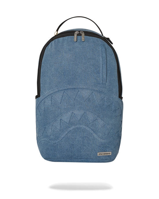 sprayground STONE WASH 3D SHARK BACKPACK