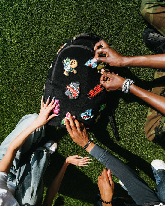 Sprayground STUCK ON YA - VELCRO PATCH BACKPACK