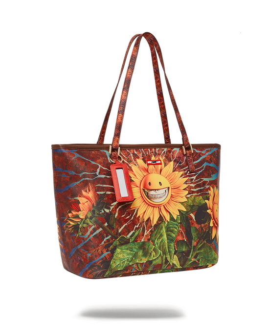 Sprayground SUNFLOWER GRIN RON ENGLISH COLLAB TOTE