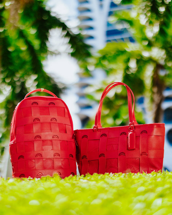 Sprayground SUPER HOT FIRE DLX BACKPACK