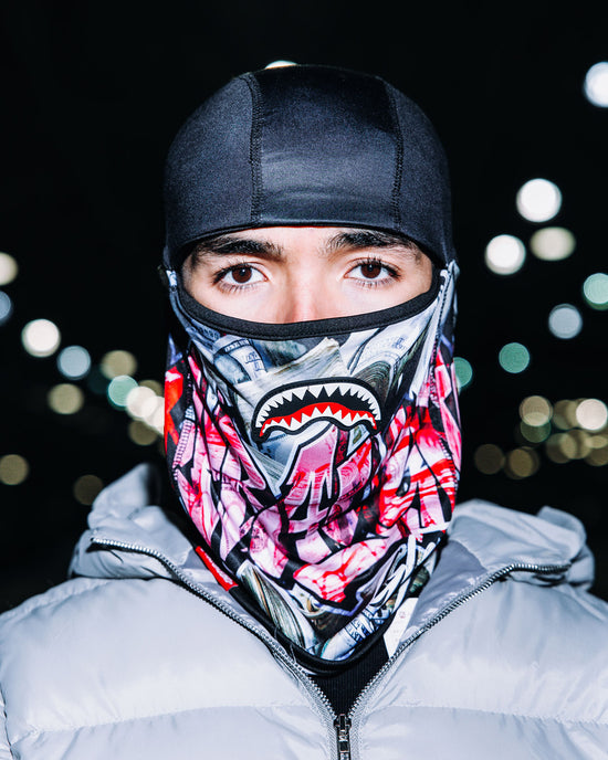 Sprayground $TASHED SKI MASK
