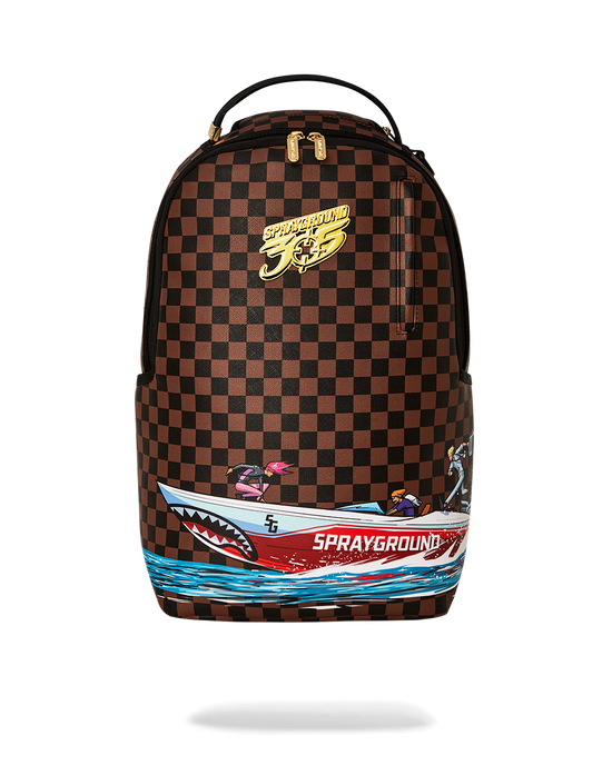 sprayground THE 305 SPEEDBOAT GETAWAY BACKPACK