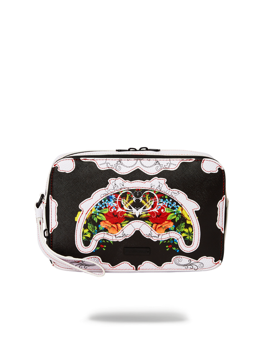 sprayground THE FLORAL CUT TOILETRY BAG