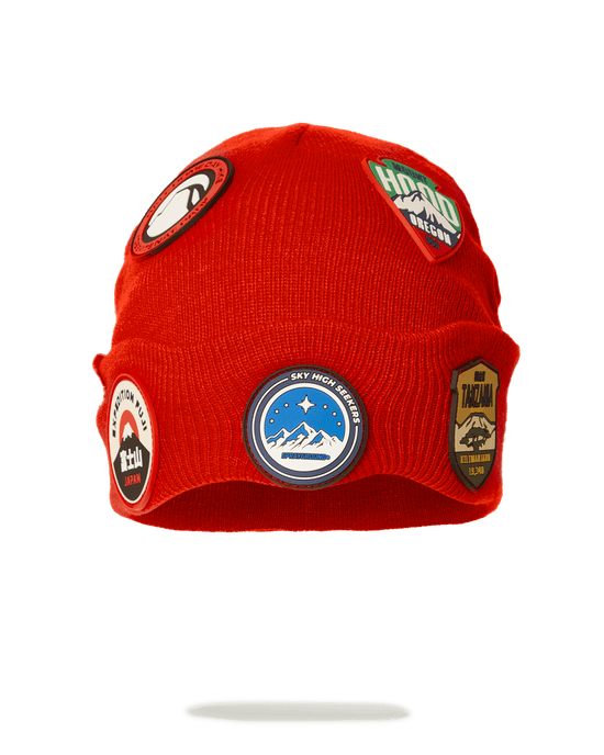 sprayground THE GLOBAL EXPEDITION BEANIE