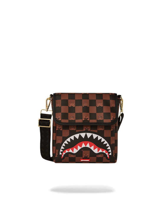 sprayground THE HIDEOUT MESSENGER SLING BAG