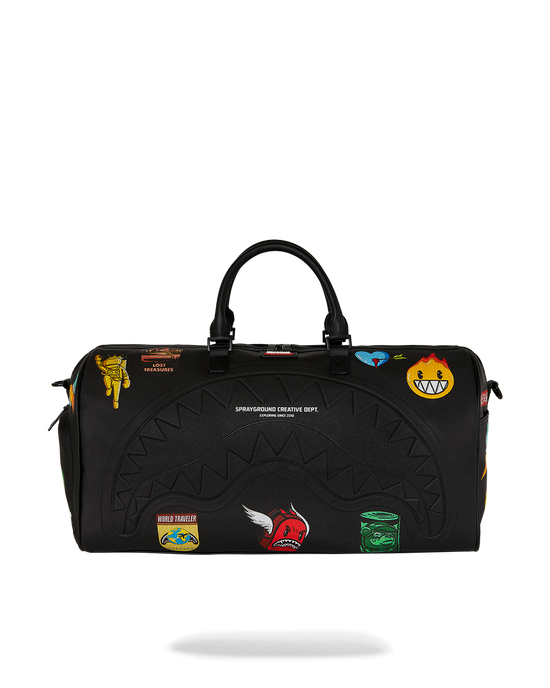 sprayground THE JOURNEY BEGINS DUFFLE