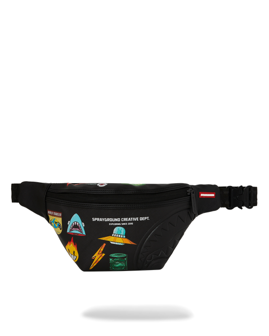 sprayground THE JOURNEY BEGINS SAVVY CROSSBODY