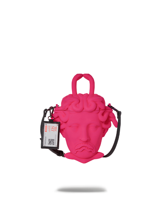 sprayground THE MET CANOVA MEDUSA HANDBAG (PINK)