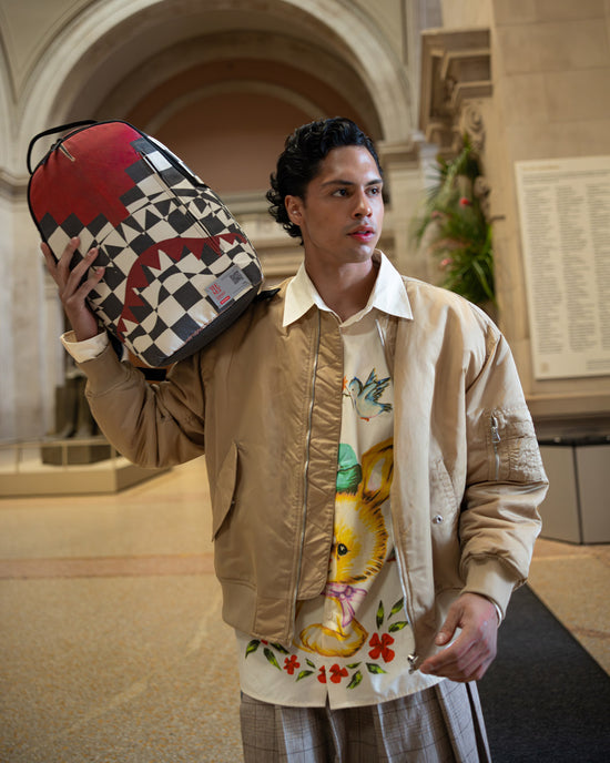 Sprayground THE MET INCA CHECKERBOARD BACKPACK