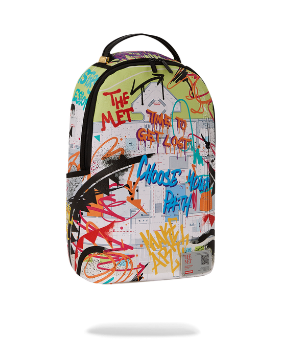 Sprayground THE MET MAP CHOOSE YOUR PATH BACKPACK