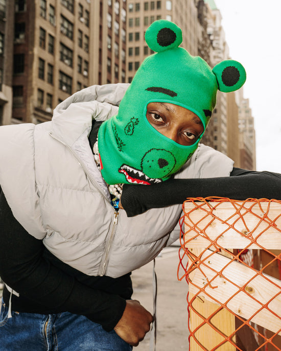 Sprayground THE REAL MONEY BEAR SKI MASK